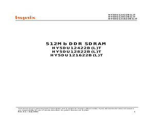 HY5DU12422BLT-D4.pdf