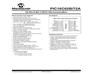 PIC16LC62B-20/SP.pdf