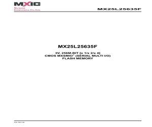MX25L25635FMI-10G/TUBE.pdf