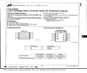 74LCX04MTC.pdf