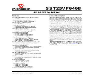 SST25VF040B-50-4I-SAF-T.pdf