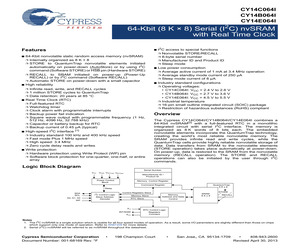 CY14B064I-SFXIT.pdf