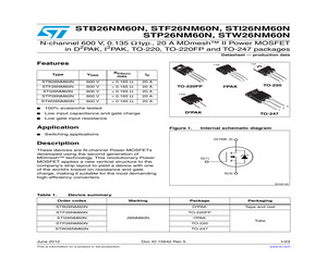 STF26NM60N.pdf