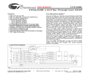 CY7C1338G-117AXC.pdf