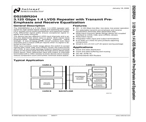 DS25BR204EVK/NOPB.pdf