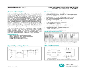 MAX1921EUT30+T.pdf