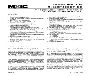 MX29F400CBMC-70.pdf