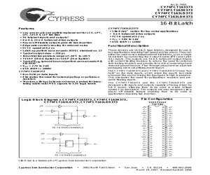 CY74FCT163LD373.pdf