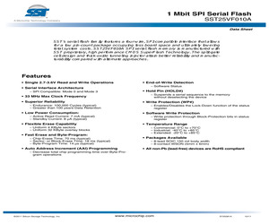 SST25VF010A-33-4E-QAE.pdf