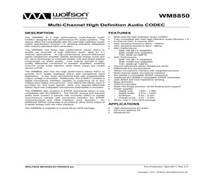 WM8850GEFL/V.pdf