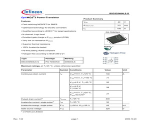 BSC035N04LSGATMA1/BKN.pdf