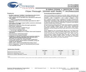 CY7C1357C-100BZC.pdf
