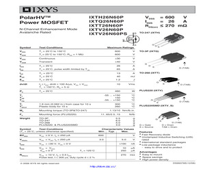 IXTH26N60P.pdf