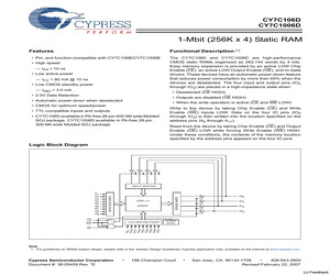 CY7C106D.pdf