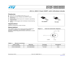 STGP19NC60SD.pdf