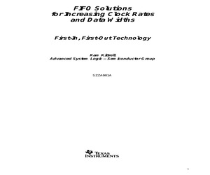 FIFO SOLUTIONS FOR INCREASING CLOCK RATES AND DATA WIDTHS.pdf