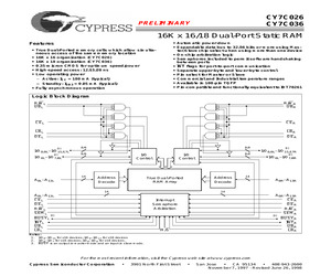 CY7C026-15AI.pdf