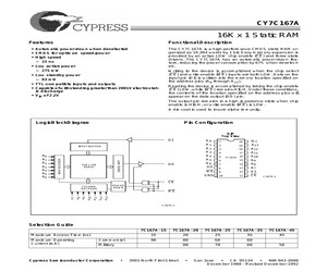 CY7C167A-25VC.pdf