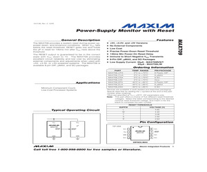 MAX709TCPA+.pdf