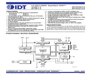 IDT72V261LA15PFI8.pdf