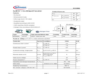 BSS806NH6327XTSA1.pdf