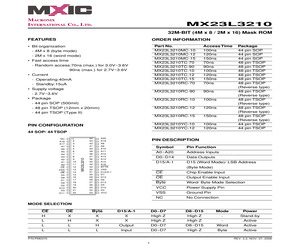 MX23L3210RC-10.pdf