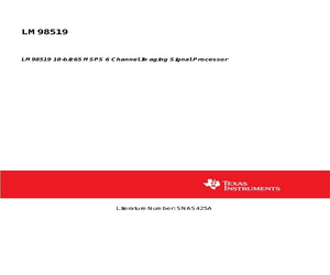 LM98519VHB/NOPB.pdf