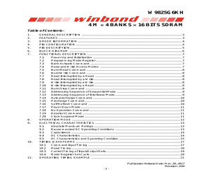 W9825G6KH-6/TRAY.pdf