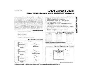 MAX4427ESA-T.pdf