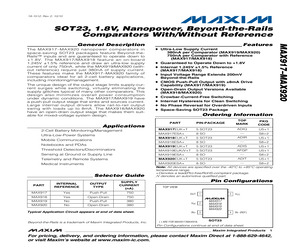 MAX919EUK/V+T.pdf