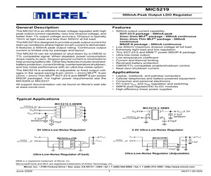 MIC5219-3.3YMMT&R.pdf