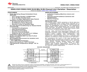 DS92LV3221TVS/NOPB.pdf