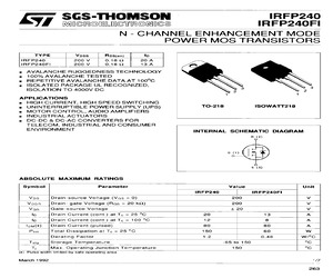 IRFP240FI.pdf