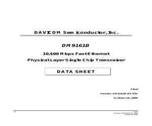 DM9161BEP.pdf