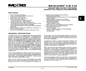 MX29F1610RC-10.pdf