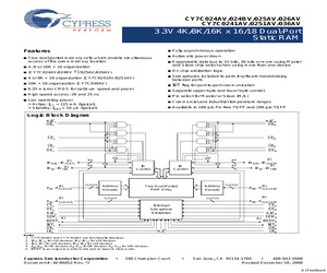 CY7C024AV-25ACT.pdf