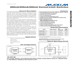 MAX4789EUK+T.pdf