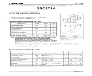 2SC2714-Y(TE85L,F)