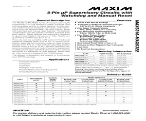 MAX6316LUK29CX.pdf