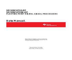 SM320C6713GDPS20EP.pdf