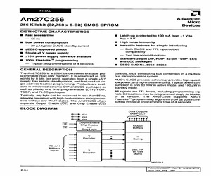 AM27C256-100/BXA.pdf