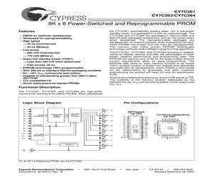 CY7C261-25PC(E2VCYPRESS).pdf