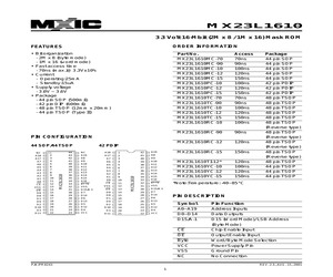 MX23L1610RC-10.pdf