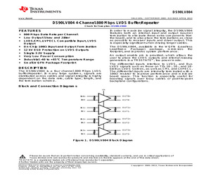 DS90LV804TSQX/NOPB.pdf