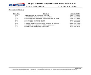 CS16LV81923AGCR55.pdf