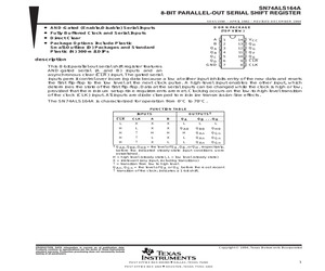 SN74ALS164ADRE4.pdf