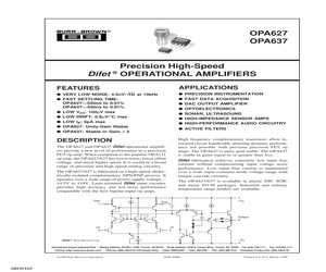 OPA627AU/2K5E4.pdf