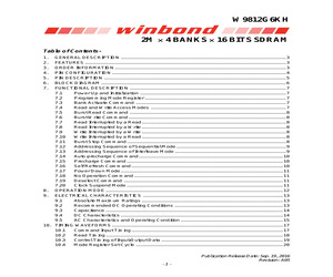 W9812G6KH-6/TRAY.pdf