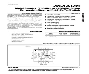 MAX9993ETP+D.pdf