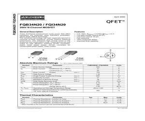 FQB34N20TM.pdf